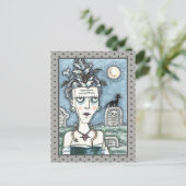 CARTE POSTALE BEAU MONSTRE DÉPLAISANT FRANKENELLA, GRAVES, CAT (Debout devant)