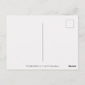 CARTE POSTALE BEAU MONSTRE DÉPLAISANT FRANKENELLA, GRAVES, CAT (Dos)