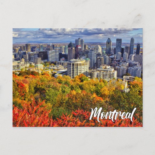 Carte Postale Beau Montréal, Québec, Canada (Devant)