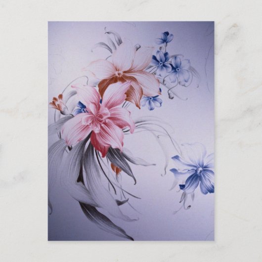 Carte Postale Beau Nelumbo (Devant)