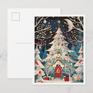 Carte Postale Beau Noël 