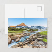 Carte Postale Beau Parc national des Glaciers, Montana (Devant / Derrière)