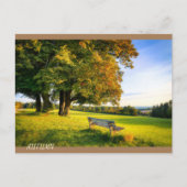 Carte Postale Beau paysage d'automne (Devant)