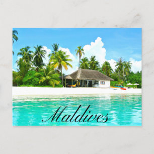 Carte Postale Beau Paysage Des Maldives