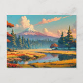 Carte Postale Beau paysage naturel (Devant)