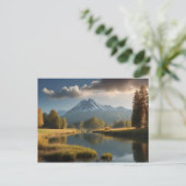 Carte Postale Beau paysage naturel (Debout devant)