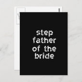 Carte Postale Beau-père de la mariée (Devant / Derrière)