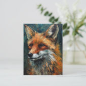 Carte Postale Beau Renard Rouge (Debout devant)