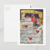 Carte Postale Beau Rêveur Réveillez-Moi (Devant / Derrière)