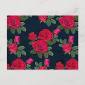 Carte Postale Beau Rose