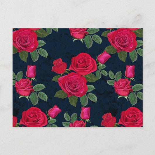 Carte Postale Beau Rose