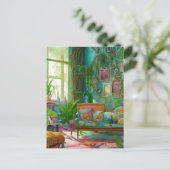 Carte Postale beau salon bohème (Debout devant)