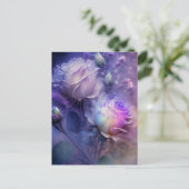 Carte Postale Beau Soft Focus Lumière Spectrum Roses (Debout devant)