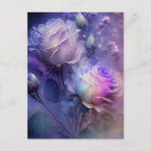 Carte Postale Beau Soft Focus Lumière Spectrum Roses (Devant)