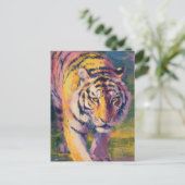 Carte Postale Beau tigre (Debout devant)