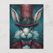 Carte Postale Beau Tophat Rabbit (Devant)