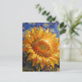 Carte Postale Beau Tournesol (Debout devant)