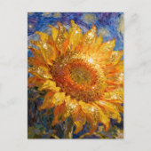 Carte Postale Beau Tournesol (Devant)