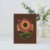 Carte Postale Beau tournesol (Debout devant)