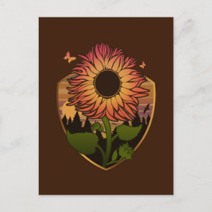 Carte Postale Beau tournesol