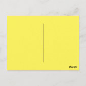 Carte Postale Beau Tournesol En Aquarelle (Dos)