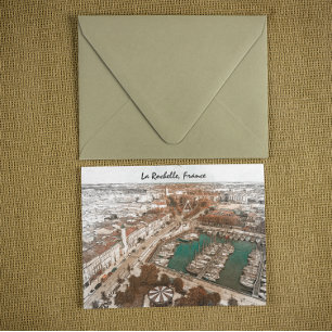 Carte Postale Beau Vintage voyage La Rochelle France