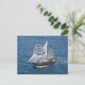 Carte Postale Beau voilier (Debout devant)