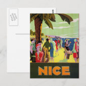 Carte Postale Beau voyage vintage (Devant / Derrière)