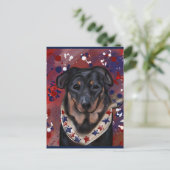 Carte Postale Beauceron (Debout devant)