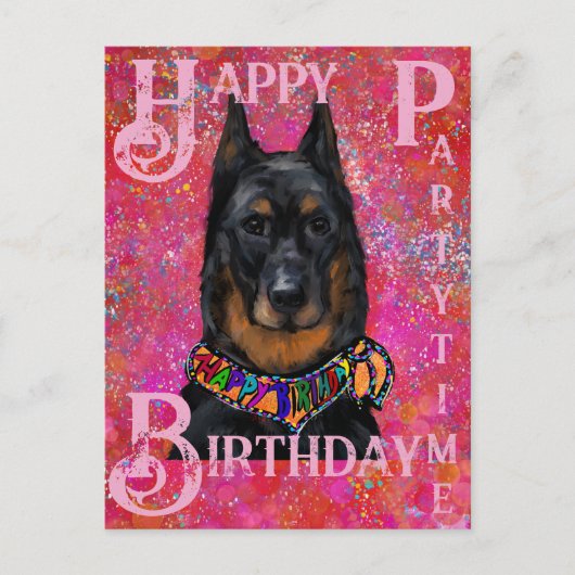 Carte Postale Beauceron (Devant)