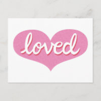 BEAUCOUP AIMÉ - Coeur d'amour rose