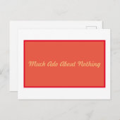 Carte Postale Beaucoup d'Ado sur rien (Devant / Derrière)