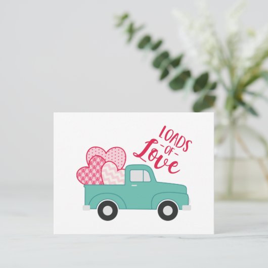 Carte Postale Beaucoup D'Amour (Debout devant)