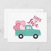 Carte Postale Beaucoup D'Amour (Devant / Derrière)