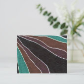 Carte postale "Beaucoup de chemins" Résumé Design (Debout devant)