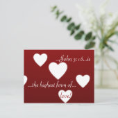 Carte Postale Beaucoup de coeur ! (Debout devant)