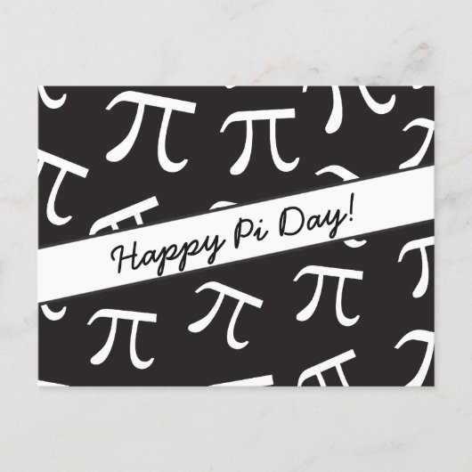 Carte Postale Beaucoup de Pi - Math - Happy Pi Day Postcard (Devant)