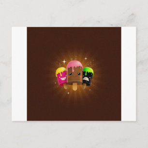 Carte Postale Beaucoup De Saveur Cool Abstraite