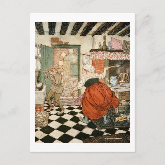 Carte Postale Beaucoup d'entre eux ont battu (Devant)