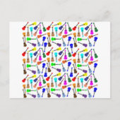 Carte Postale Beaucoup d'Ukuleles (Devant)