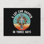 Carte Postale Beaucoup Peuvent Arriver En 3 Jours Pâques Jésus-C (Devant)