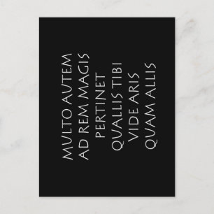 Carte Postale Beaucoup plus à la chose il importe davantage quel