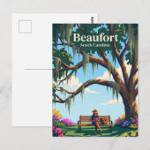 Carte Postale Beaufort États-Unis (Devant / Derrière)