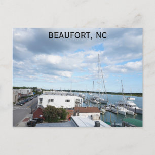 Carte Postale Beaufort North Carolina Photo de voyage