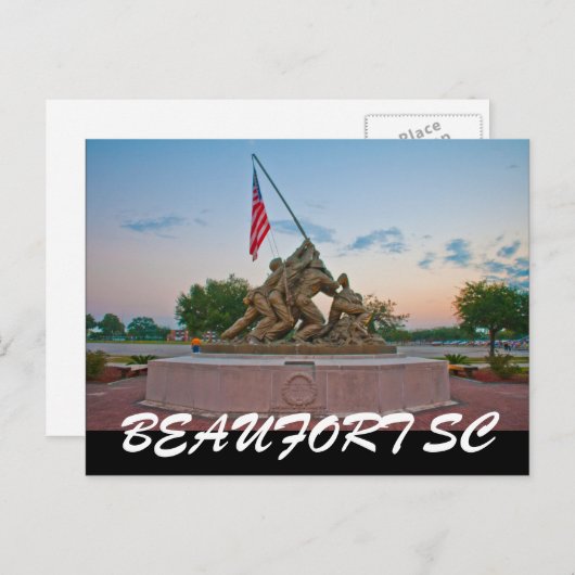 CARTE POSTALE BEAUFORT SC (Devant / Derrière)