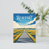 Carte Postale Beaufort USA (Debout devant)