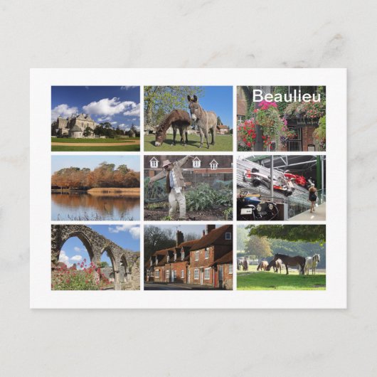 Carte Postale Beaulieu (Devant)