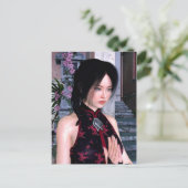 Carte Postale Beauté asiatique (Debout devant)