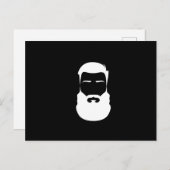 Carte postale Beauté blanche (Devant / Derrière)