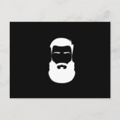 Carte postale Beauté blanche (Devant)